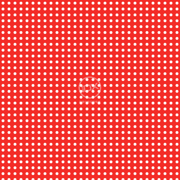 red polka